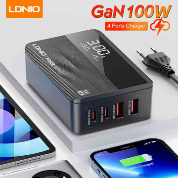 Ldnio 100W GAN Super Fast Charger A4809C