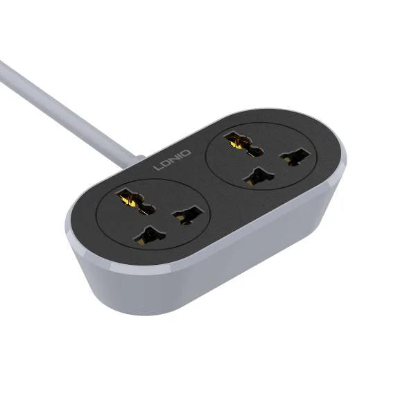 Ldnio SC2018 2 AC Outlet Universal Extension Power Socket