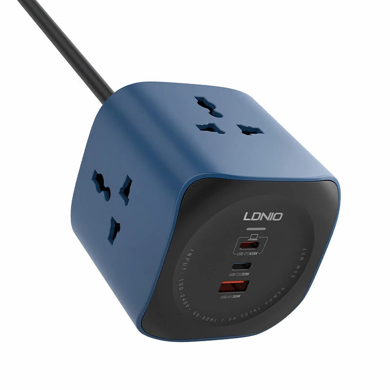 Ldnio 6 in 1 Power Socket Adapter -SC3319