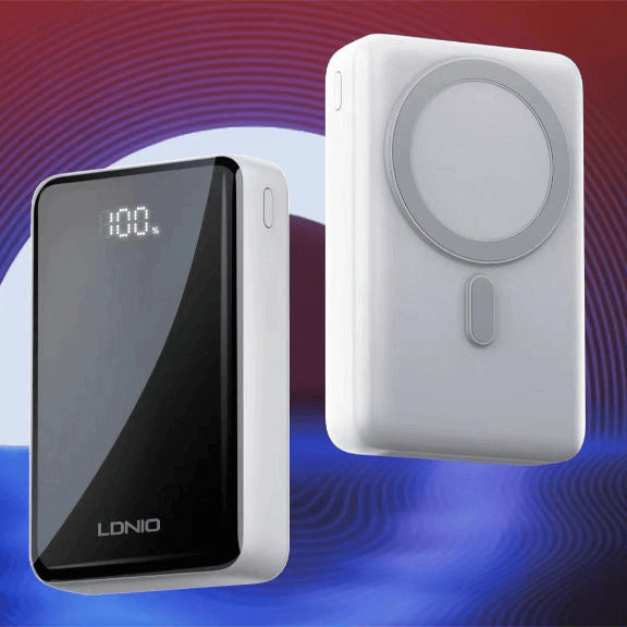 Ldnio PQ18 Magnetic Wireless Charging Powerbank 20000mah